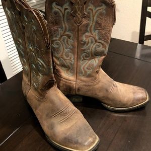 Justin boots size 10 women's